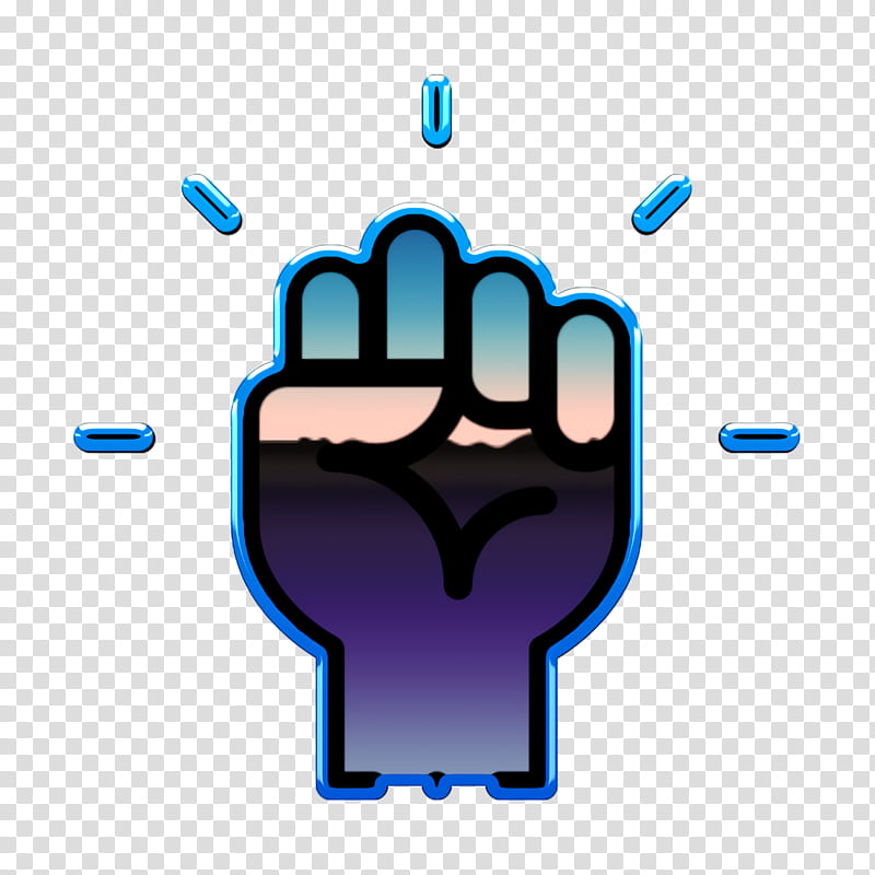 Motivation icon Fist icon Startups icon, Finger, Gesture, Hand, Electric Blue, Technology, Thumb, Logo transparent background PNG clipart