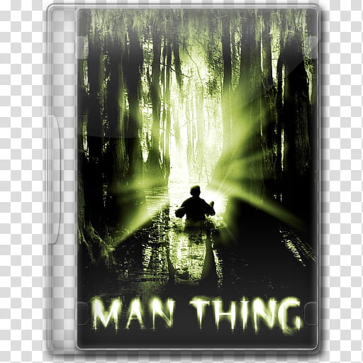 the BIG Movie Icon Collection M, Man-Thing transparent background PNG clipart