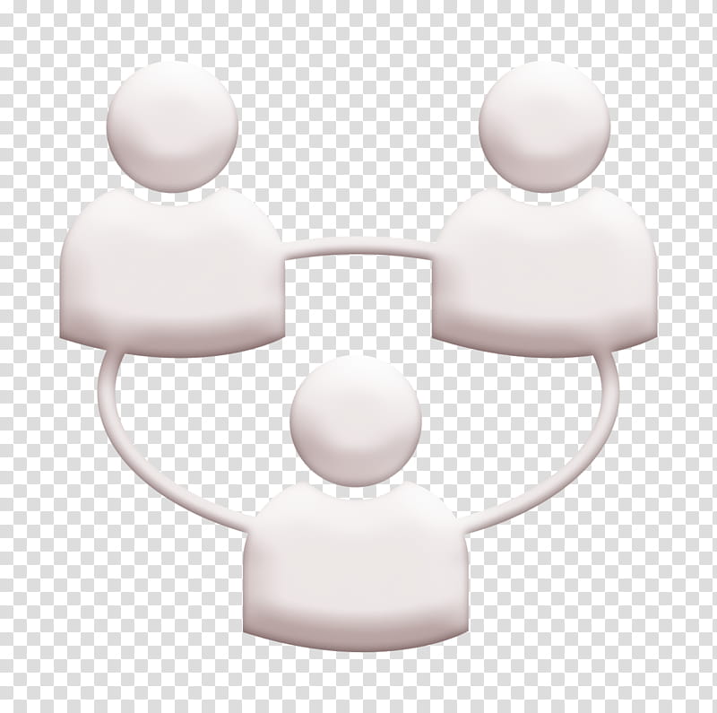 Relationship icon Humans 3 icon Users relation icon, Head, Line, Technology, Animation, Smile, Circle transparent background PNG clipart