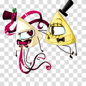 Bill Cipher and Cipher Bella transparent background PNG clipart thumbnail