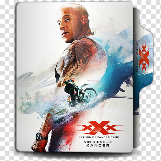 xXx Return of Xander Cage  Icons , Vin Diesel transparent background PNG clipart
