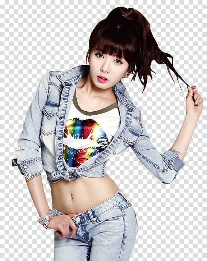 + Hyuna HAP,  transparent background PNG clipart