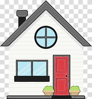 house property home real estate, Watercolor, Paint, Wet Ink, Roof, Building, Shed, Cottage transparent background PNG clipart thumbnail