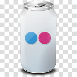 Drink Web   Icon , silver tin can transparent background PNG clipart