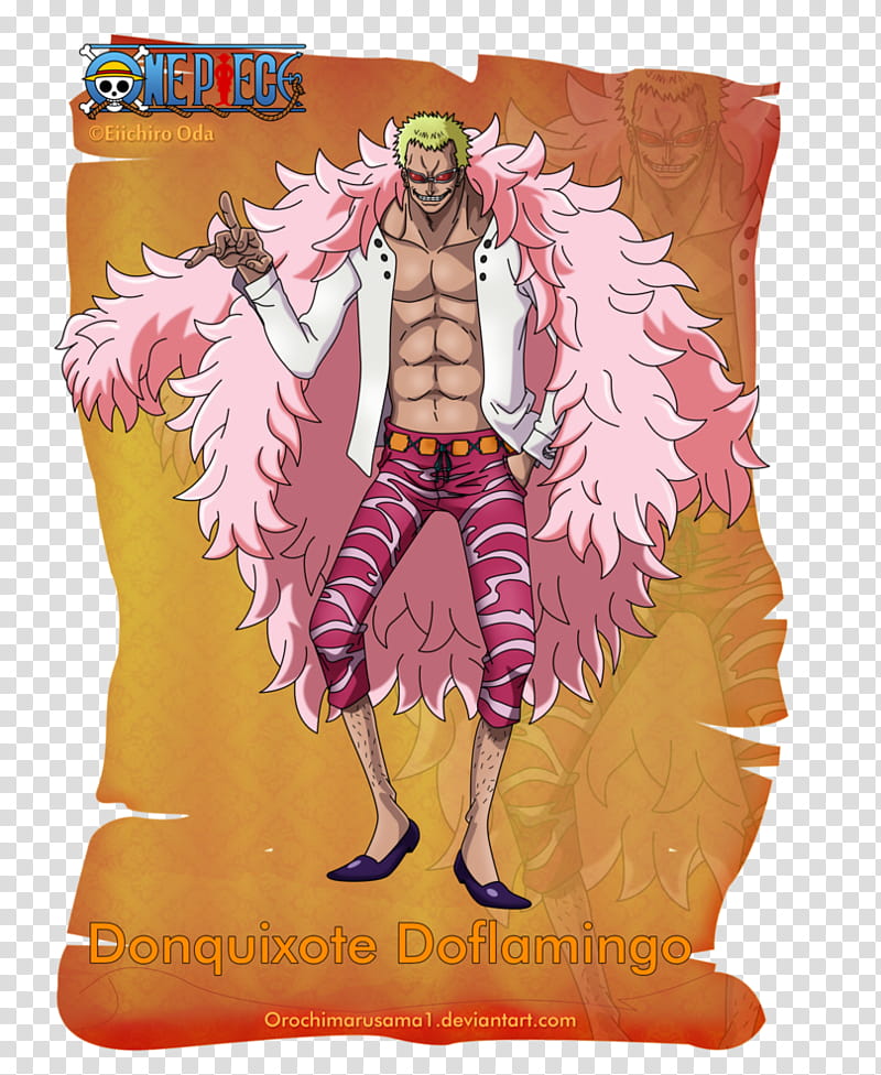 Donquixote Doflamingo, One Piece Donquixote Doflamingo transparent background PNG clipart