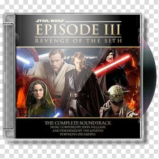 CDs  Star Wars Episode  Revenge of the Si, Star Wars III Revenge Of The Sith  icon transparent background PNG clipart