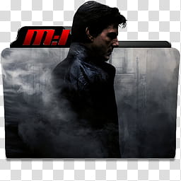 Mission Impossible Collection Folder Icon transparent background PNG clipart