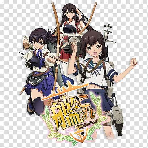 Kantai Collection KanColle Anime Icon, KanColle_by_Darklephise, animated characters transparent background PNG clipart