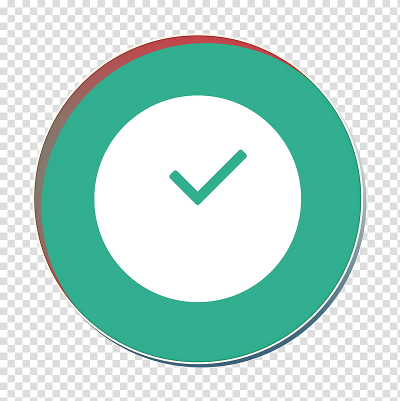 cercle icon clock icon deadline icon, Red Icon, Time Icon, Time Management Icon, Green, Circle, Turquoise, Symbol transparent background PNG clipart