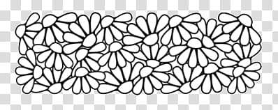 Doodles and Drawing , broad petaled flowers iilustration transparent background PNG clipart