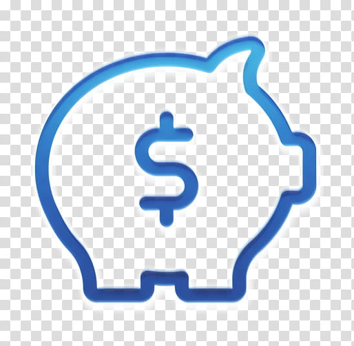Ecommerce Set icon business icon Piggy bank icon, Money Icon, Symbol, Logo transparent background PNG clipart
