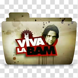 Colorflow Bam Margera Folders, Viva-La-Bam transparent background PNG clipart