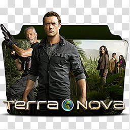 Pack  TV Series Folder Icons, Terra Nova x transparent background PNG clipart