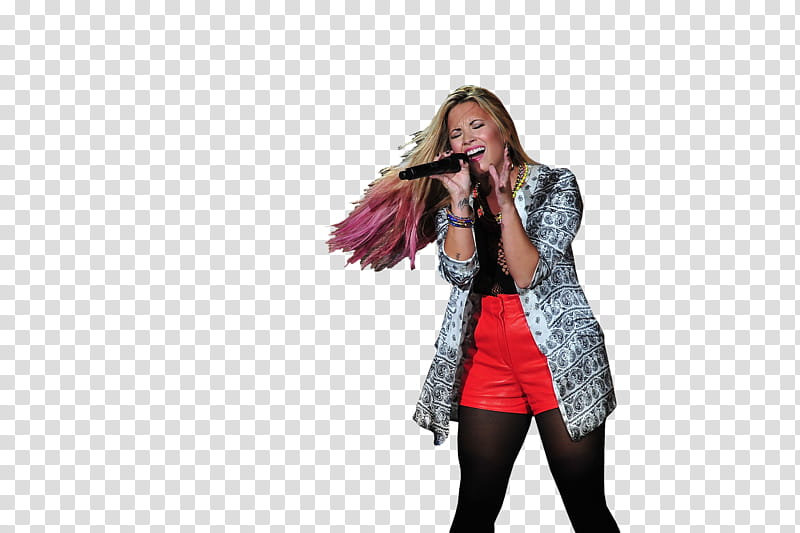 Demi Lovato ,  transparent background PNG clipart