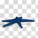 Spore creature Blue Linckia transparent background PNG clipart