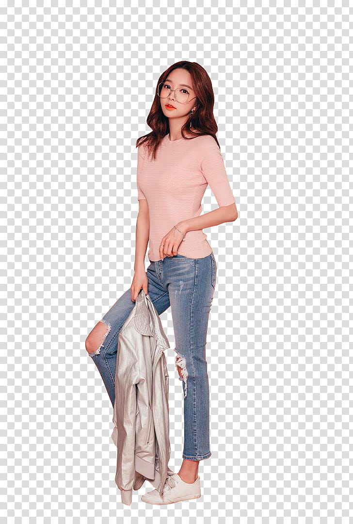 PARK SOO YEON, unknown celebrity standing transparent background PNG clipart