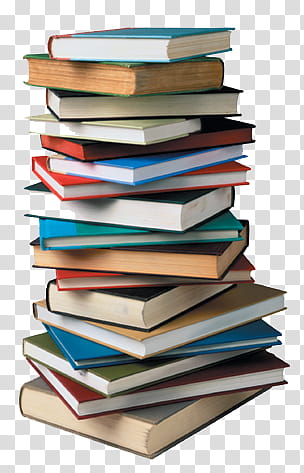 collection, stacked books transparent background PNG clipart