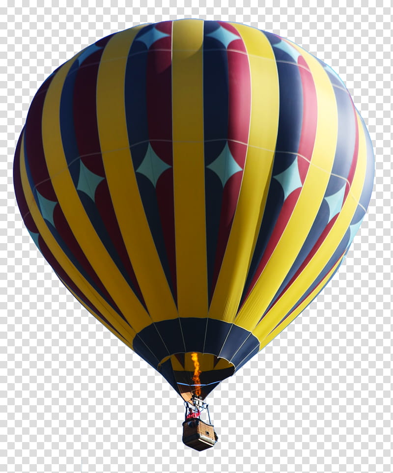 Hot Air Balloon, Airship, Ballonnet, Aerostat, Basket, Hot Air Ballooning, Air Sports, Yellow transparent background PNG clipart