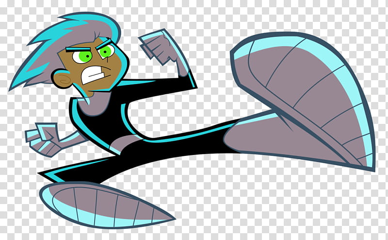 Danny Phantom Kicking, Danny Phantom character transparent background PNG clipart