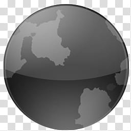 Crystal B and W Addon, globe icon transparent background PNG clipart