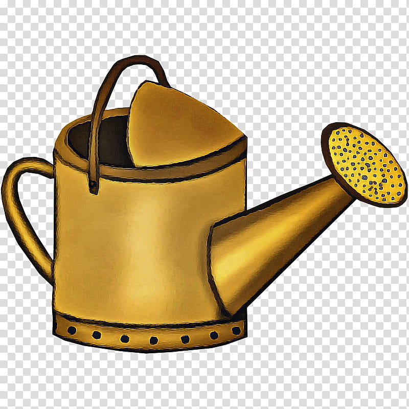 Watering Cans Tennessee Kettle Design, Yellow transparent background PNG clipart