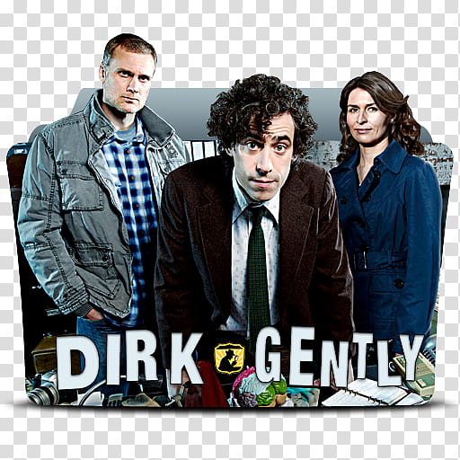 TV Series Icon Pack , [UK] Dirk Gently () transparent background PNG clipart