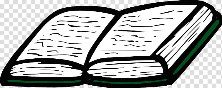 Walfas Recoloured Books Prop age, opened green, black, and white book illustration transparent background PNG clipart