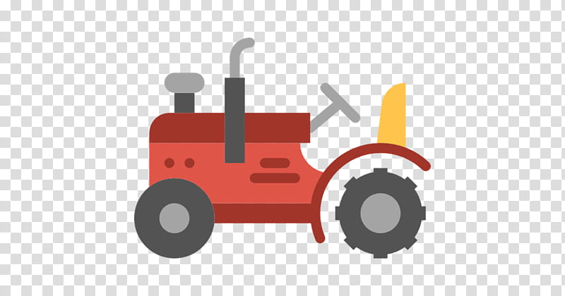 Agriculture Transport, Tractor, Agriculturist, Farm, Organic Farming, Crop, Industry, Red transparent background PNG clipart