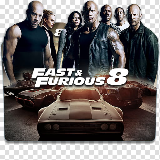 The Fate of the Furious  Folder Icon Pack, The Fate of the Furious v logo transparent background PNG clipart
