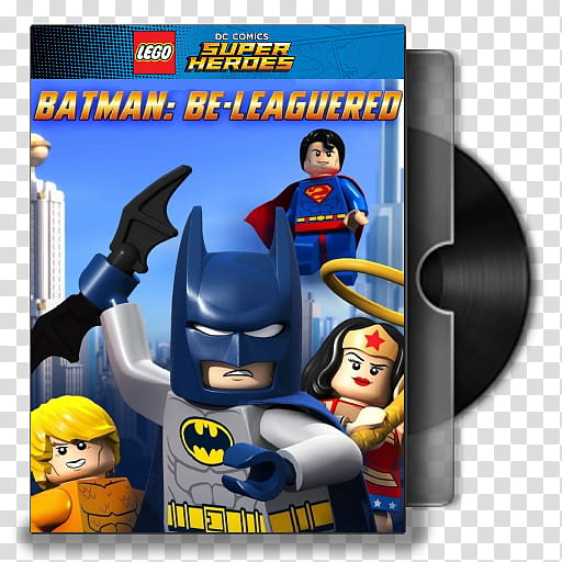 Lego DC Comics, Batman Be-Leaguered transparent background PNG clipart