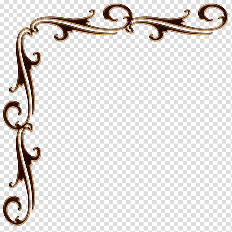 corners files, black frame transparent background PNG clipart