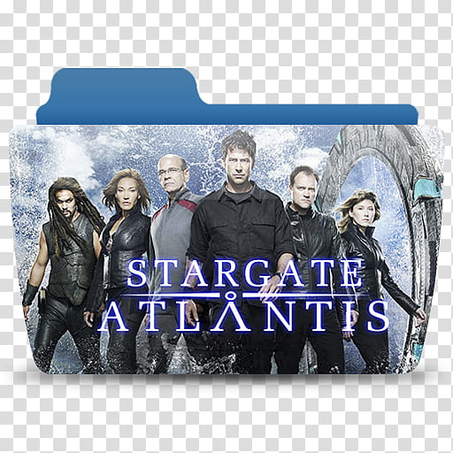 Colorflow TV Folder Icons , Stargate Atlantis transparent background PNG clipart
