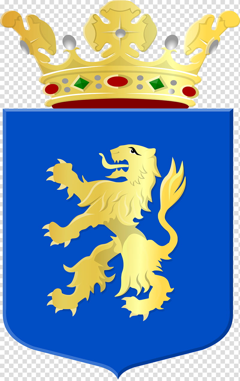 City, Sgravenzande, Wapen Van Leeuwarden, Coat Of Arms, South Holland, Friesland, Netherlands, Yellow transparent background PNG clipart