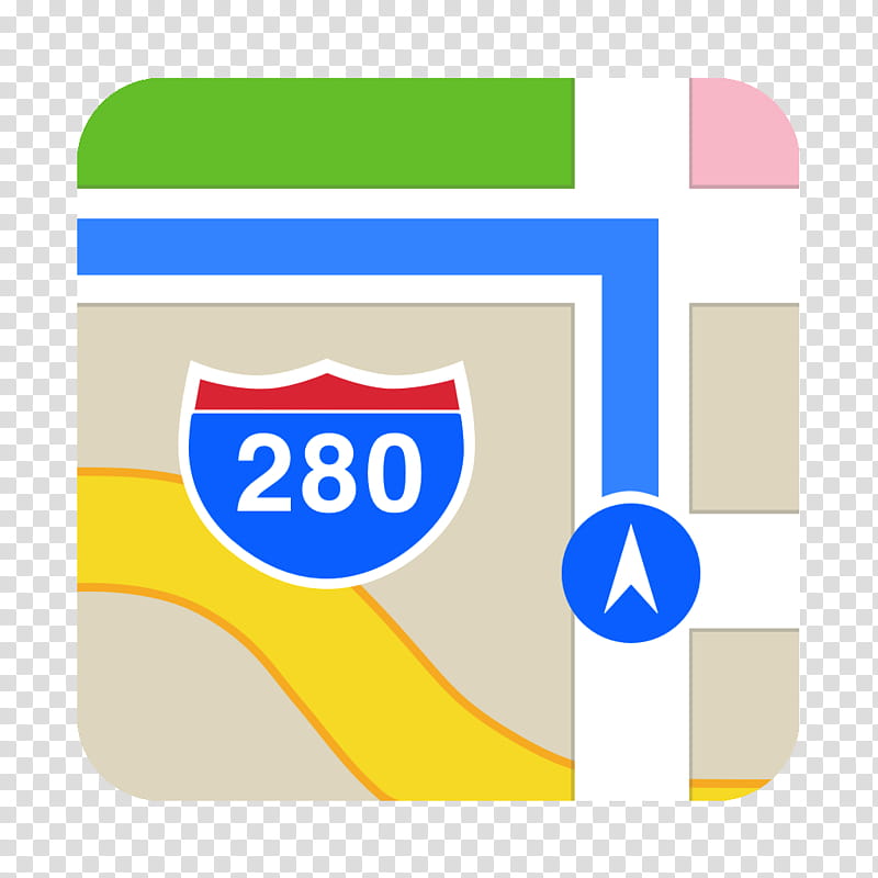 macOS App Icons, maps transparent background PNG clipart