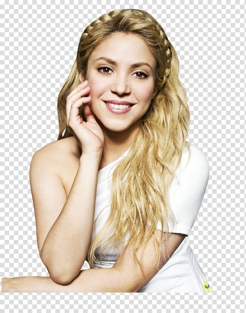 Shakira ,  transparent background PNG clipart