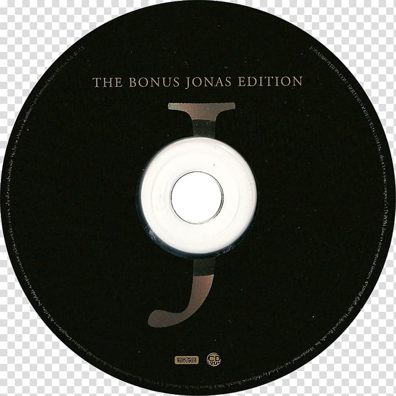 CDS, The Bonus Jonas Edition disc transparent background PNG clipart