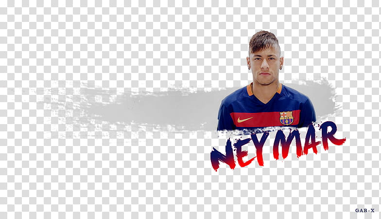 Neymar Barcelona transparent background PNG clipart
