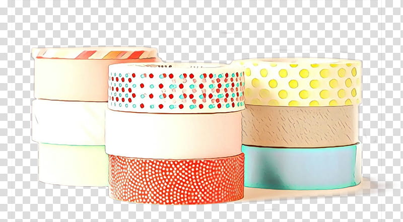 Masking tape, Cartoon, Orange, Yellow, Green, Aqua, Pink, Adhesive Tape transparent background PNG clipart