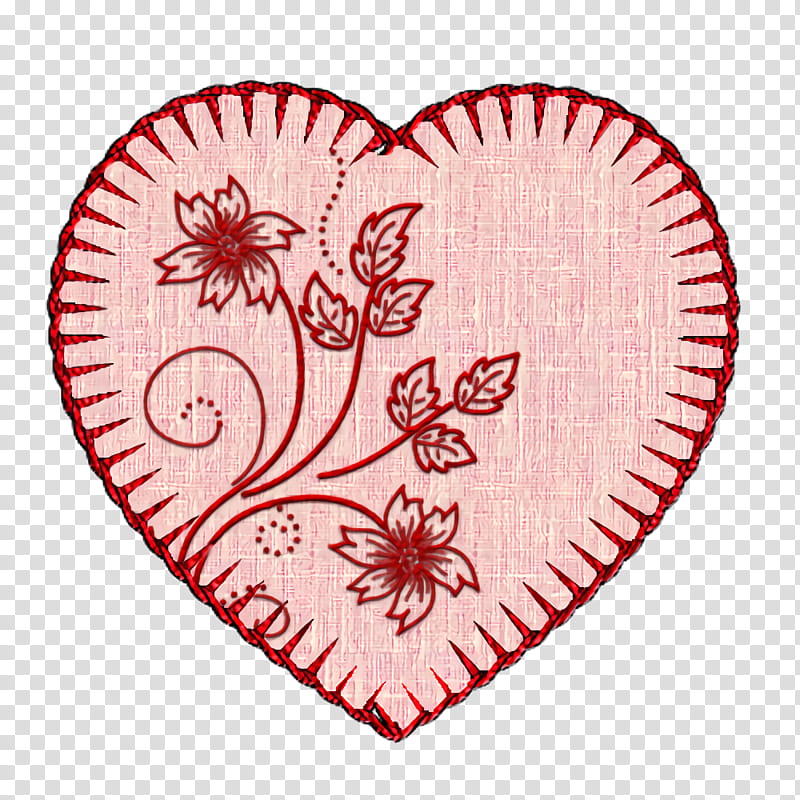 heart love heart pattern, Vintage Heart, Valentines Day transparent background PNG clipart