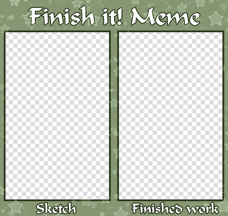 Finish it Meme, finish it! meme sketch finished work illustration transparent background PNG clipart