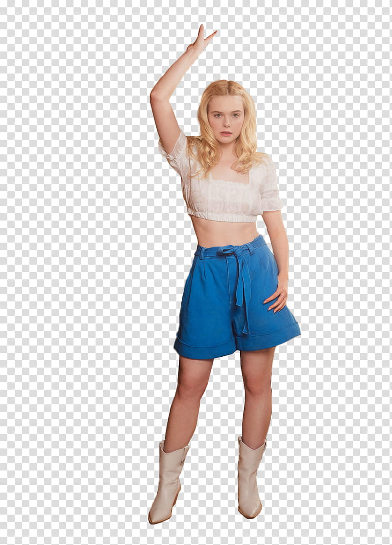 ELLE FANNING transparent background PNG clipart