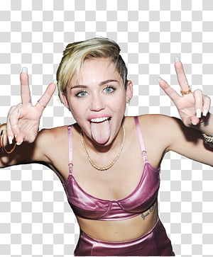 Miley Cyrus Mega transparent background PNG clipart thumbnail