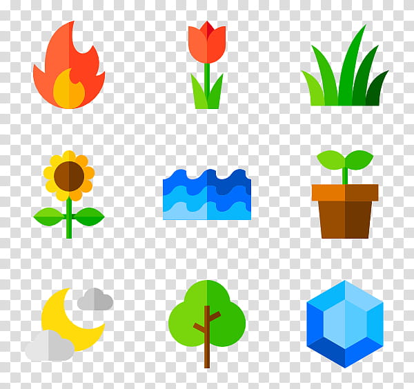Cartoon Nature, Sprite, Garden, Tree, Leaf, Plant, Line, Flower transparent background PNG clipart
