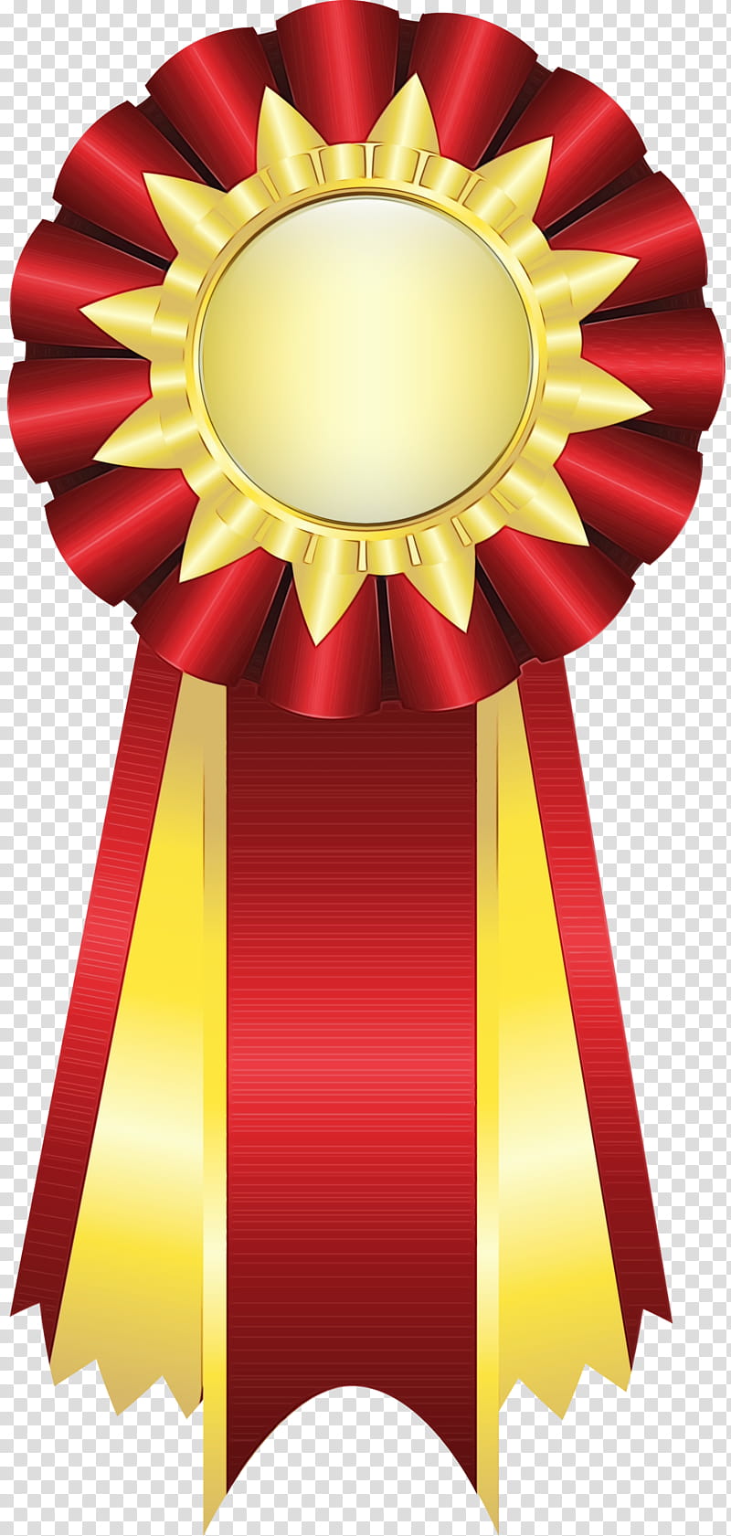 Trophy, Watercolor, Paint, Wet Ink, Red, Ribbon, Material Property, Award transparent background PNG clipart