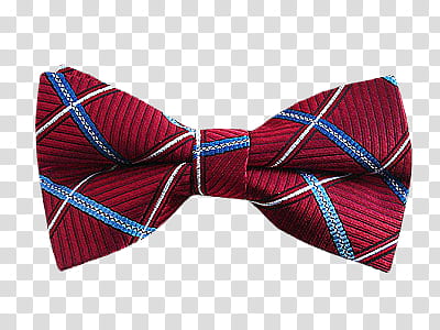 s Bows II, red and blue plaid bow pin art transparent background PNG clipart