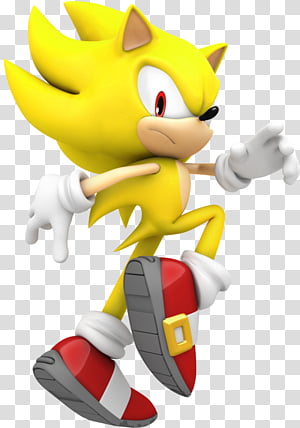 Fleetway Sonic transparent background PNG cliparts free download