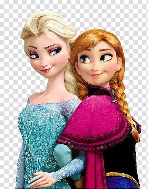 FROZEN, Disney Frozen Elsa and Anna transparent background PNG clipart