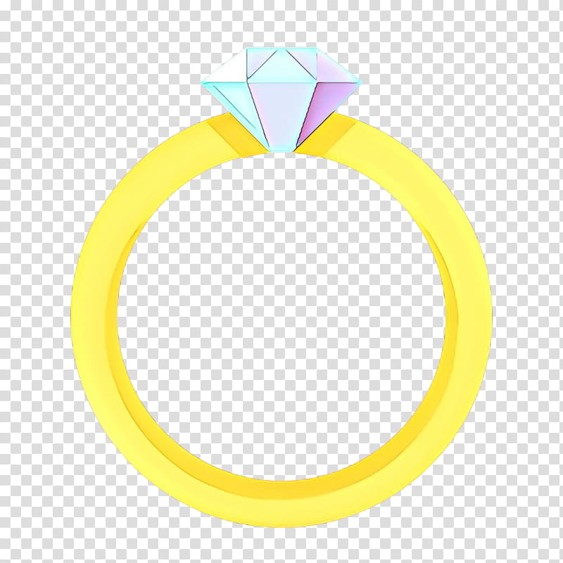 Yellow Circle, Cartoon, Body Jewellery, Line, Fashion Accessory, Ring, Oval, Engagement Ring transparent background PNG clipart