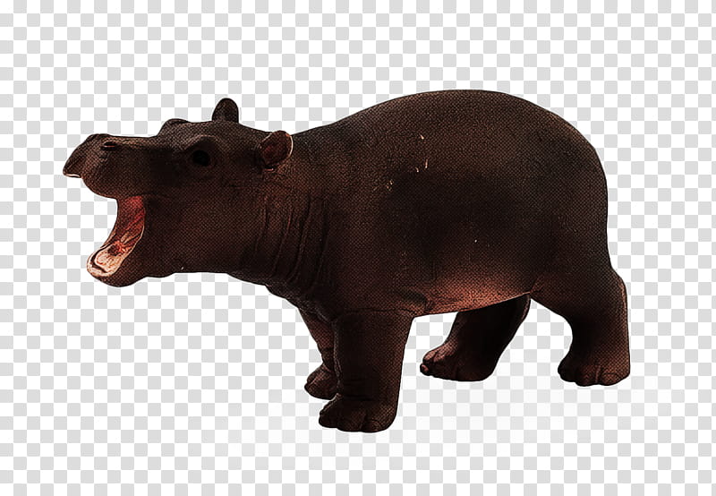 animal figure tapir figurine snout toy, Statue transparent background PNG clipart