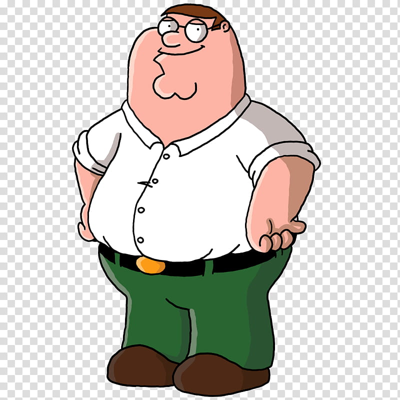 Peter Griffin transparent background PNG clipart